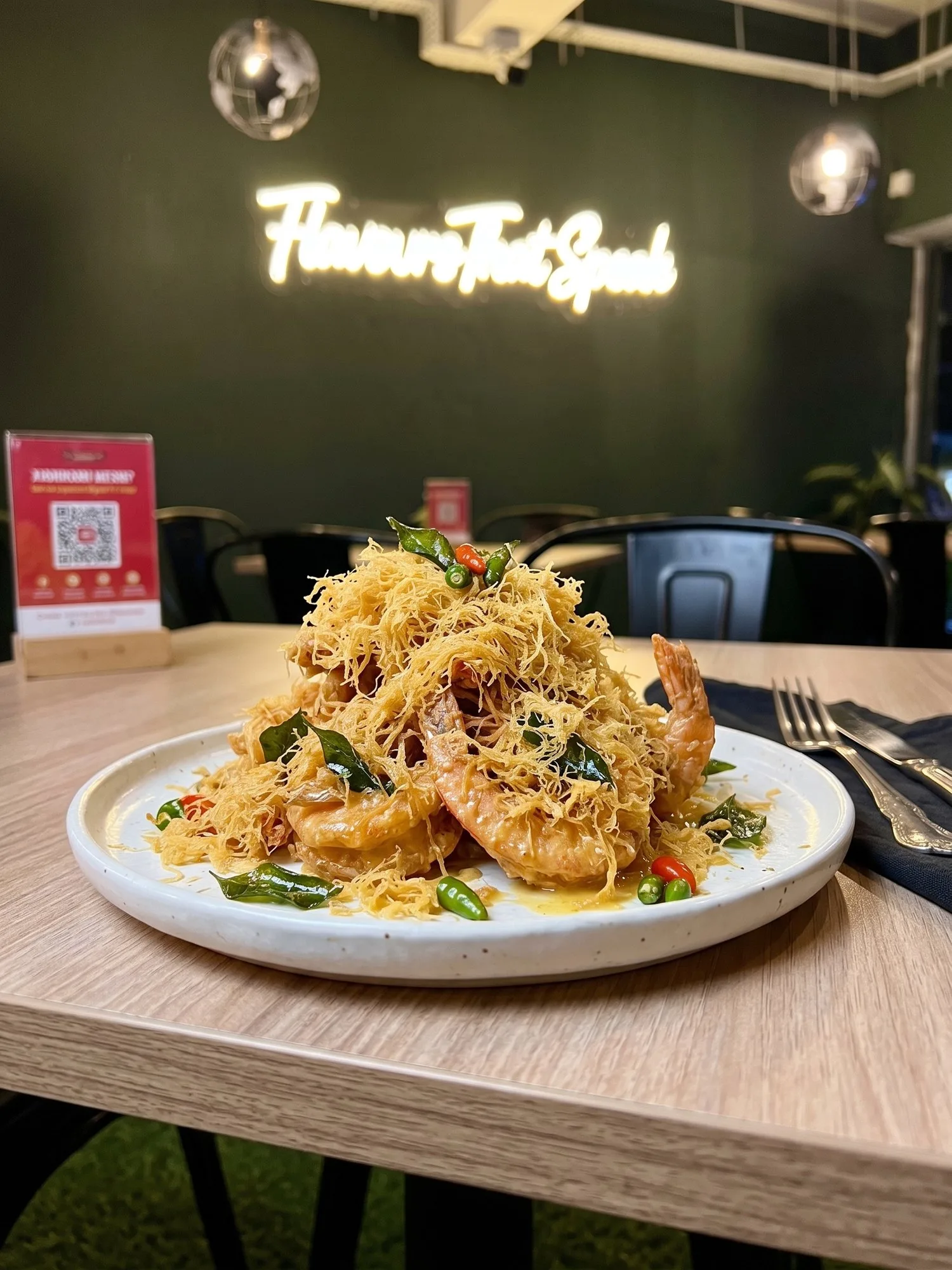 Butter Egg Floss Prawn