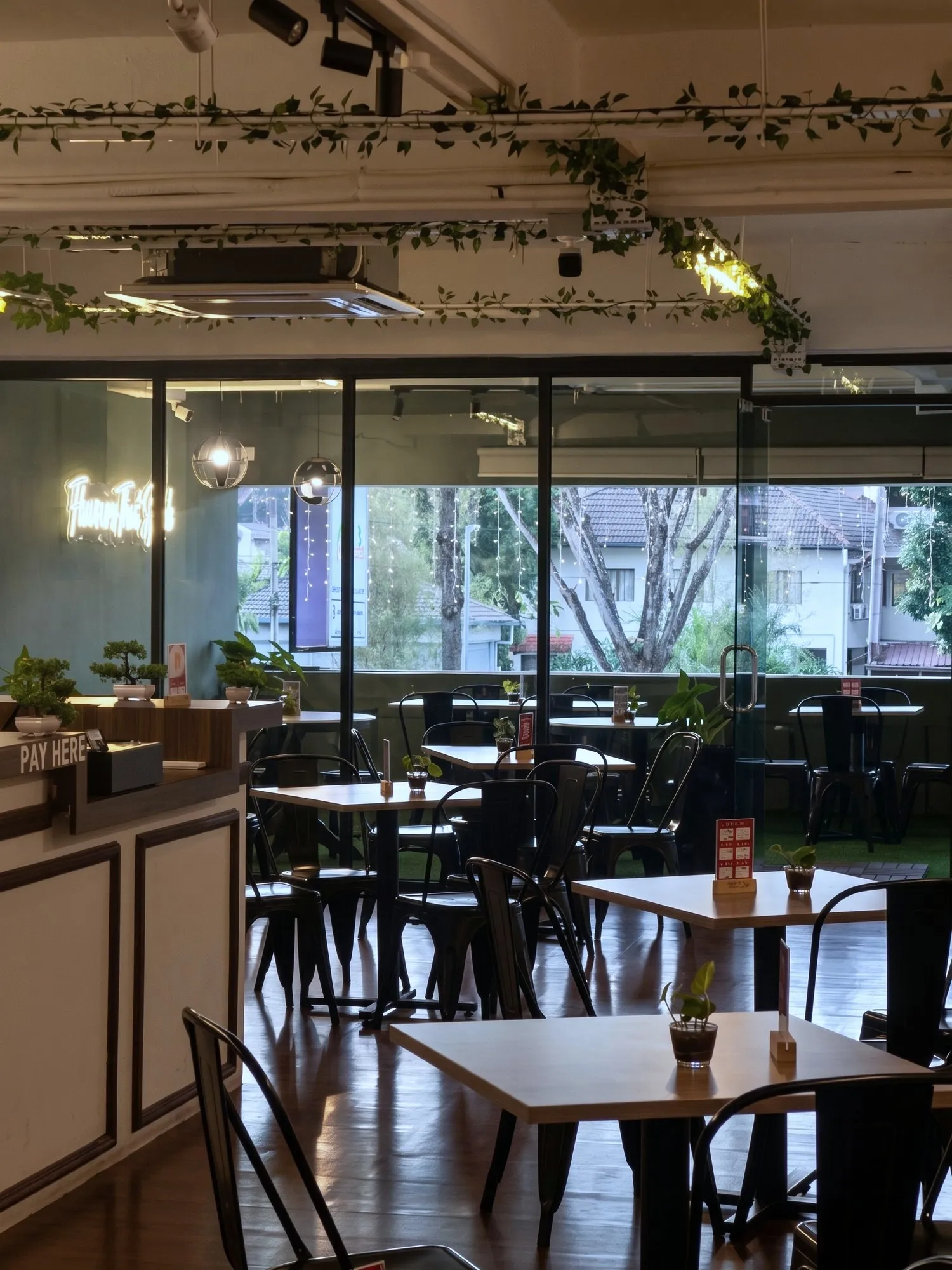 The dining room at Kiya's TTDI