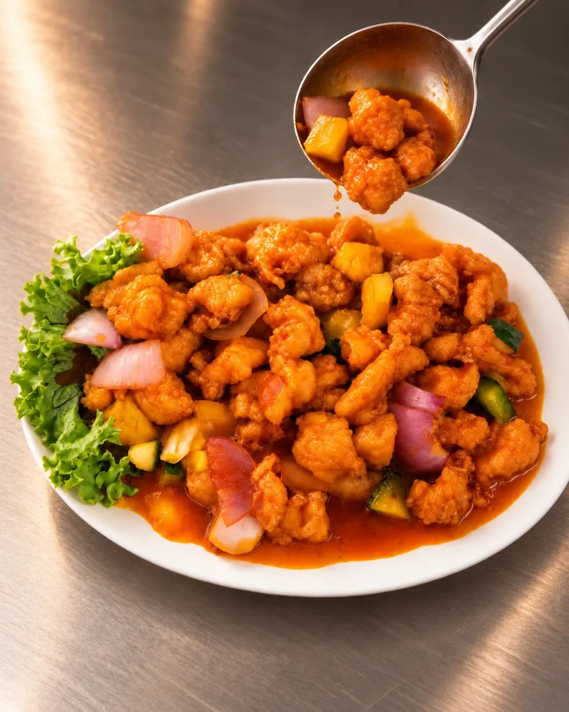 Sweet and sour chicken